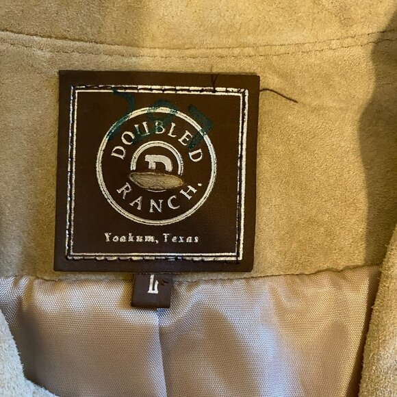 Double D Ranch Western Leather Fringe Jacket - Picture 4 of 9